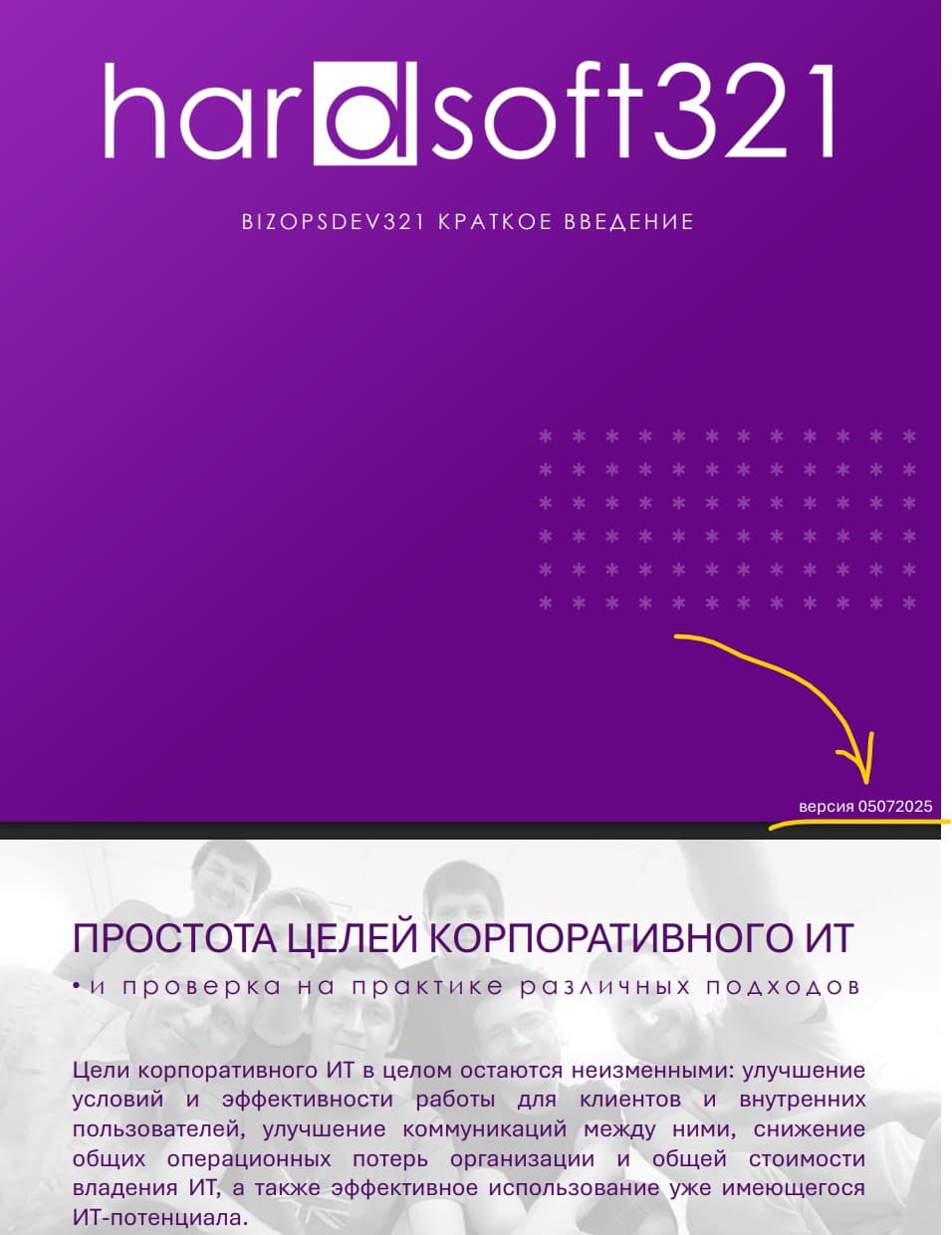 Новая русскоязычная версия краткого введения в BizOpsDev321